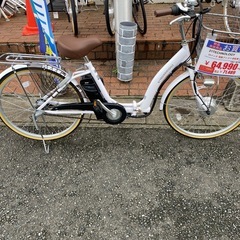 ⭐️未使用⭐️21TECHNOLOGY 24インチ電動アシスト自転車 ASX24G0158 ホワイト No.1825  の画像
