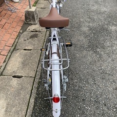 ⭐️未使用⭐️21TECHNOLOGY 24インチ電動アシスト自転車 ASX24G0158 ホワイト No.1825  の画像