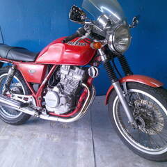 HONDA GB250クラブマン-4 赤 格安提供車 エンジン始...