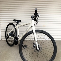 LOUIS GARNEAU ルイガノ LGS-TR LITE EA クロスバイク 中古 used ホワイト 白 自転車 軽量 軽いの画像