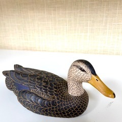 カナダ製鴨のオブジェ②の画像