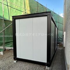 シンプル10㎡ 35.2万円！全国OK カスタムも可能 組立式プレハブハウス ユニットハウス デザイン性抜群 サイズ・色オーダー可能の画像