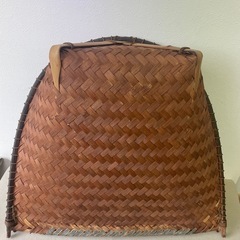 大きな手箕（てみ）農具  中古品　貴重の画像