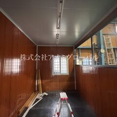 倉庫内に設置可能 屋上テラス付きで省スペース 物置や事務所、待合室や商談室にも最適 海外製プレハブハウスで作る理想の間取りの画像