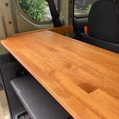 N-VAN】可動式サブテーブル【運転席側】付リアテーブル