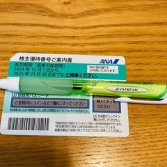 ANA株主優待券