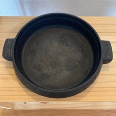久慈砂鉄　鉄器　鉄鍋