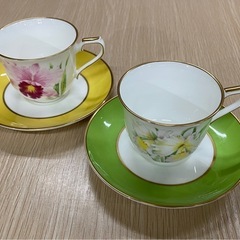 【7F11⑤】ナルミ ｶｯﾌﾟ&ｿｰｻｰ2客セット