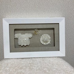 可愛い編み物のオブジェ