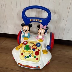 ミッキー＆ミニー　手押し車　赤ちゃん