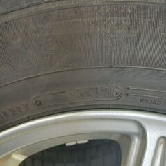 バリ溝！195/65R15 2023年国産ｽﾀｯﾄﾞﾚｽ＆ﾌﾞﾘﾁﾞｽﾄﾝｱﾙﾐ 4本の画像