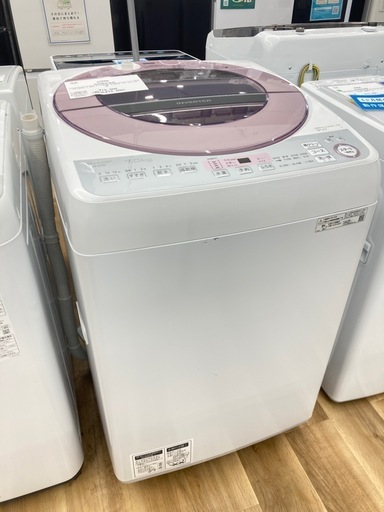 【トレファク高槻店】安心の6ヶ月間保証！取りに来られる方限定！SHARP(シャープ）の全自動洗濯機のご紹介です！