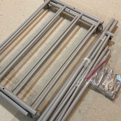 2セット　無印良品　スチールパイプ　ハンガーラック ウォームグレーの画像