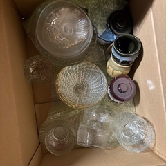 昭和　ガラス食器　どんぶり　など　の画像