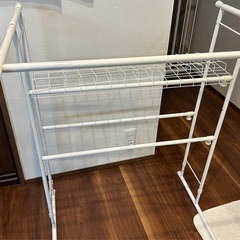 押入れハンガーラック値下げ！の画像