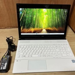 美品 初心者向け NEC LAVIE NS350/H i3第7世代 SSD240GB搭載 ノートパソコン Blu-ray付きの画像