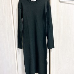 未使用タグ付き！　リブ　ワンピース　120