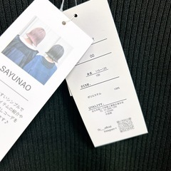 未使用タグ付き！　リブ　ワンピース　120の画像