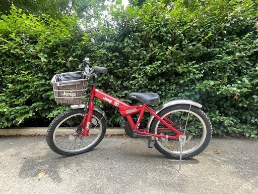 <ブランド自転車>JEEP  18インチ　子供自転車