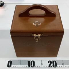 0611-144 木製救急箱　小物入れ