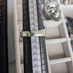 新品ドクロ　船長　リング

の画像