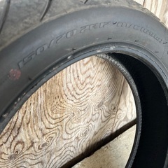 中古バイクリアタイヤ　ラジアル150/70-17TLの画像