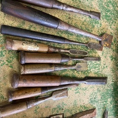 中古ノミ一式の画像