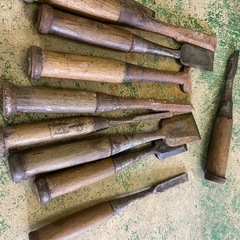 中古ノミ一式の画像