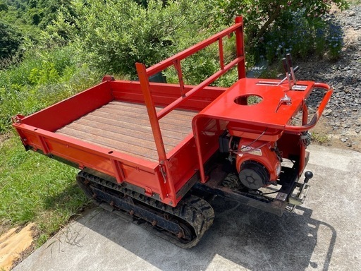 受け渡し者決まりました　実働品！農作業、林業等に！クボタ動力運搬車・GS200-GCL-Y2 農業運搬機　歩行型　クローラ　キャタピラ　リコイルスタート