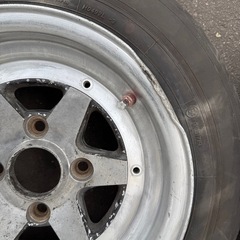 値下げ！ロンシャン　アルミホイールの画像