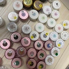 ネイル　サロン　総額五万円　格安　まとめ売りカラージェル　ジェルネイルの画像