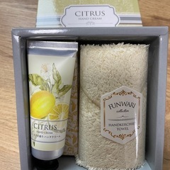 ☆お渡し決定【新品】ハンカチ&ハンドクリーム