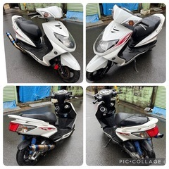 シグナス2型❗️ 台湾❗️ 社外マフラー❗️ ヘッドライトLED❗️の画像