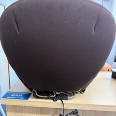 ◎マッサージチェア ブラウン 動作確認済 コンパクト 若干の使用感はありますがしっかりしています！
の画像