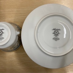  【7F12①】ノリタケ ポロネーズｶｯﾌﾟ&ｿｰｻｰ2客セットの画像