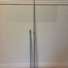 【無料／可児市】突っ張り棒 2本セット（54.5cm〜96cm）ベタつきあり