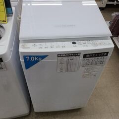 J9754　TOSHIBA　トウシバ　7.0kg洗濯機　AW-7DH3　2023年製　動作確認、クリーニング済み　【リユースのサカイ柏店】参考価格67,800円 