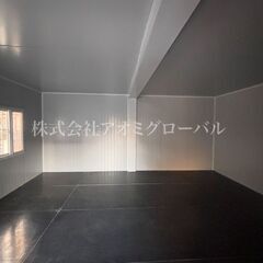 ２連結広々空間 面倒な申請不要でサッと置けるプレハブハウス 新品 保証付き 全国対応可能 アオミグローバルの画像