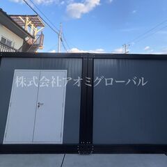 ２連結広々空間 面倒な申請不要でサッと置けるプレハブハウス 新品...