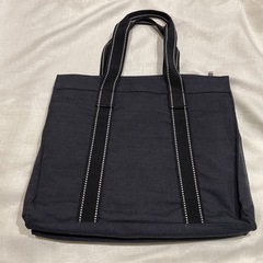 【値下げ可】未使用　トートバッグ　グレー　の画像