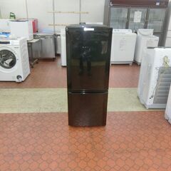 ID140393　2ドア冷蔵庫　146L　三菱　2017年製　M...