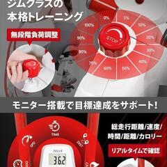 ‼️お値下げ‼️2 in 1】Peez エアロバイク フィットネスバイク 静音 エアロバイクの画像