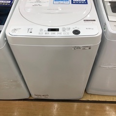 【半年間動作保証付き】SHARP 全自動洗濯機　ES-GE5E ...