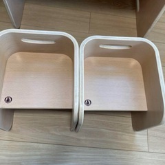 ホップル　コロコロチェア&デスク　3点セット　HOPPLの画像