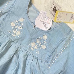 新品　120サイズ　カットソー　半袖　まとめ売り　ワンピース　トップス  の画像