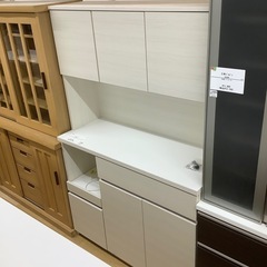 【トレファク　ラパーク岸和田店】レンジボード　 3枚扉　ホワイト