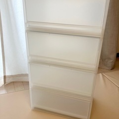 無印良品◆ポリプロピレン 小物収納ケース ワイド 大×4