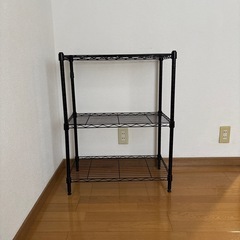アルミラック　黒
