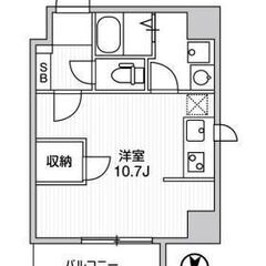 🉐敷０・礼０・ネット無料🉐即入居可🏠１R１３万円台のお部屋💖江東区📍JR中央・総武線「亀戸」徒歩９分🚆 - 江東区