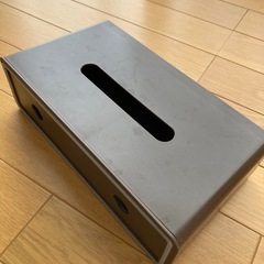 ニトリ　ティッシュケースの画像